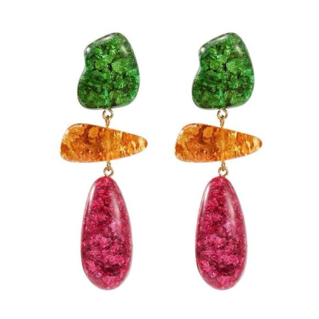 Crystal Drop Earringsn1098